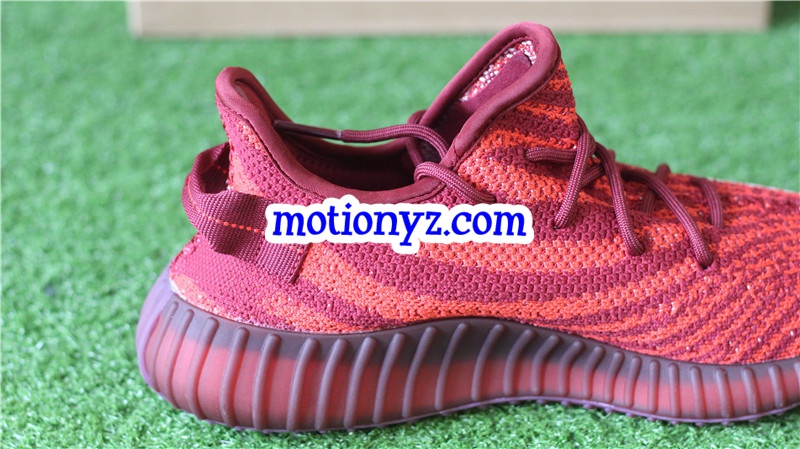 Adidas Yeezy Boost 350 V2 Teach Red Custom